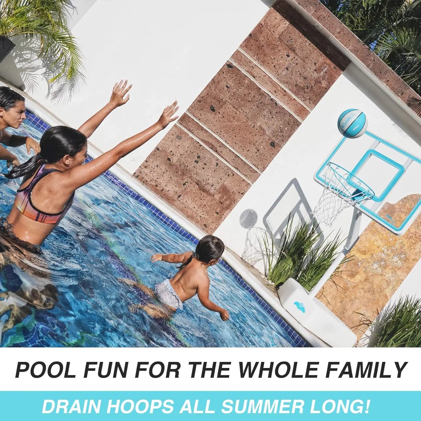 Swimming Pool Basketball Hoop