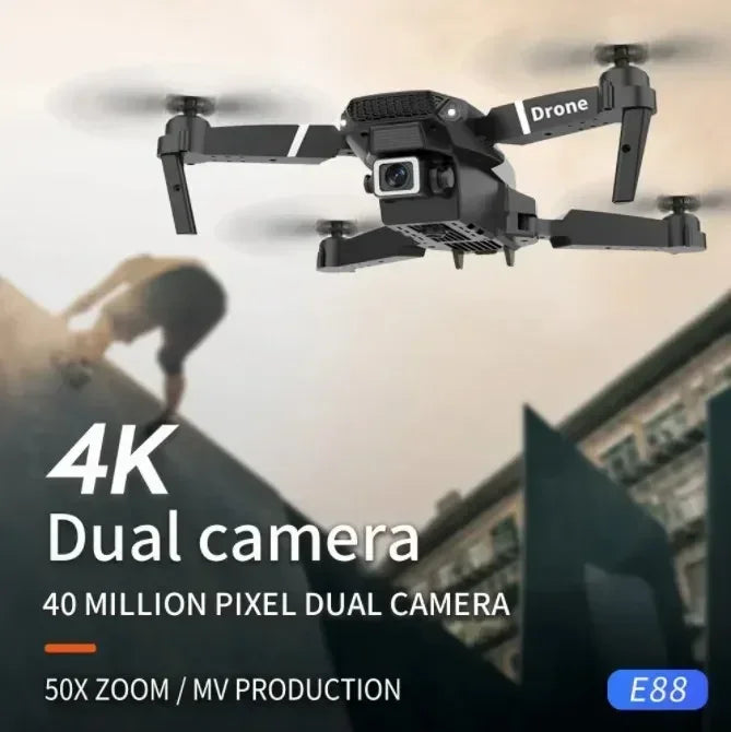 Professional 4K HD Dual Cameras