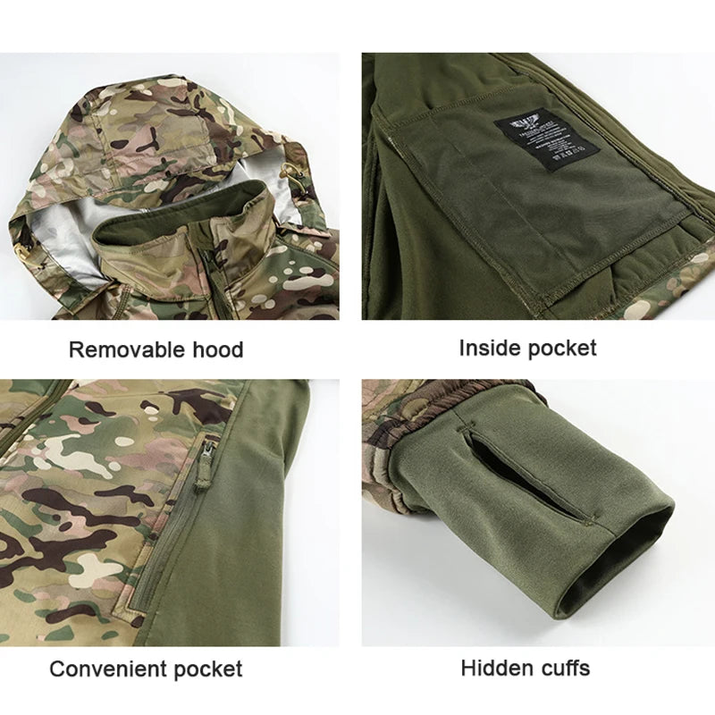 Windbreaker Waterproof Tactical Jacket