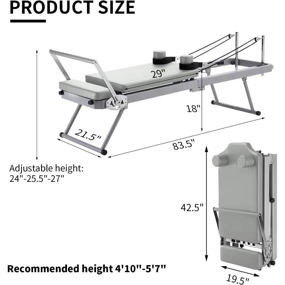 Foldable Pilates Machine