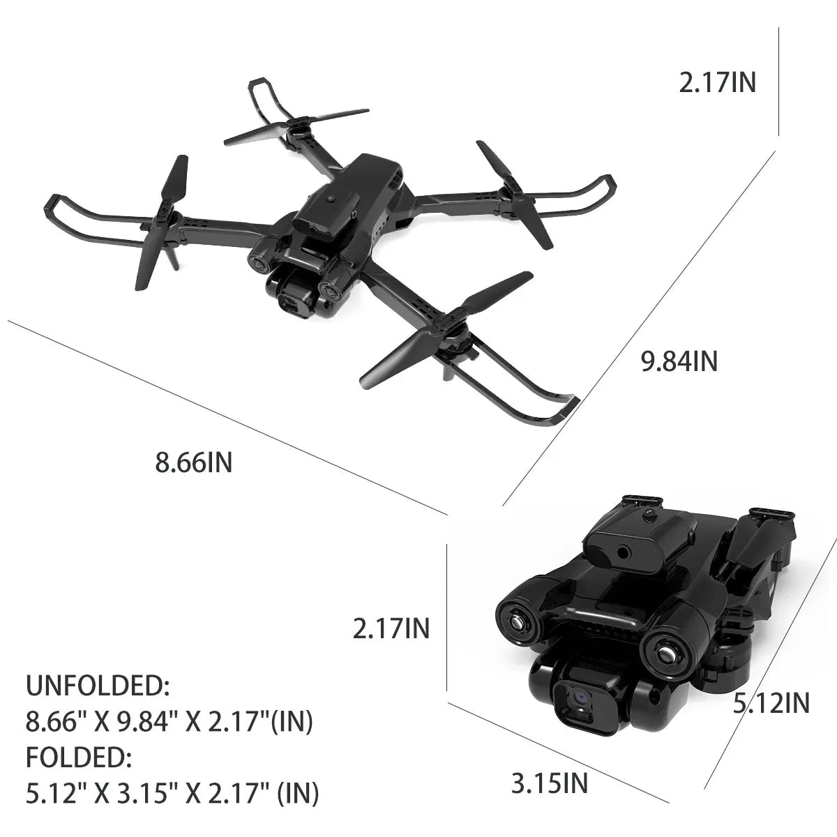 Foldable drone