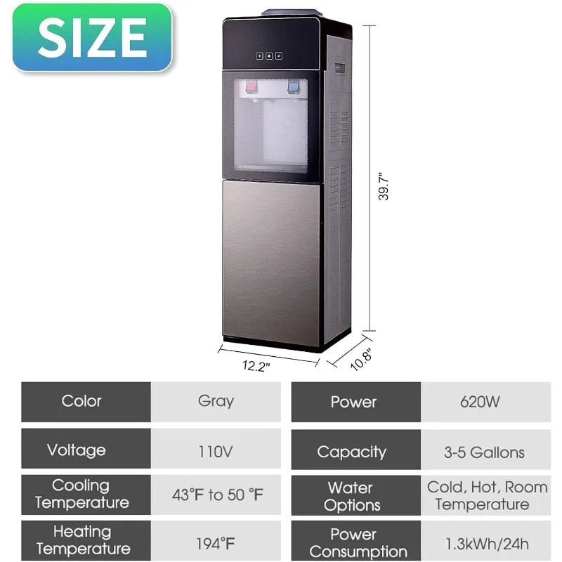 Stainless Steel Water Cooler Dispenser