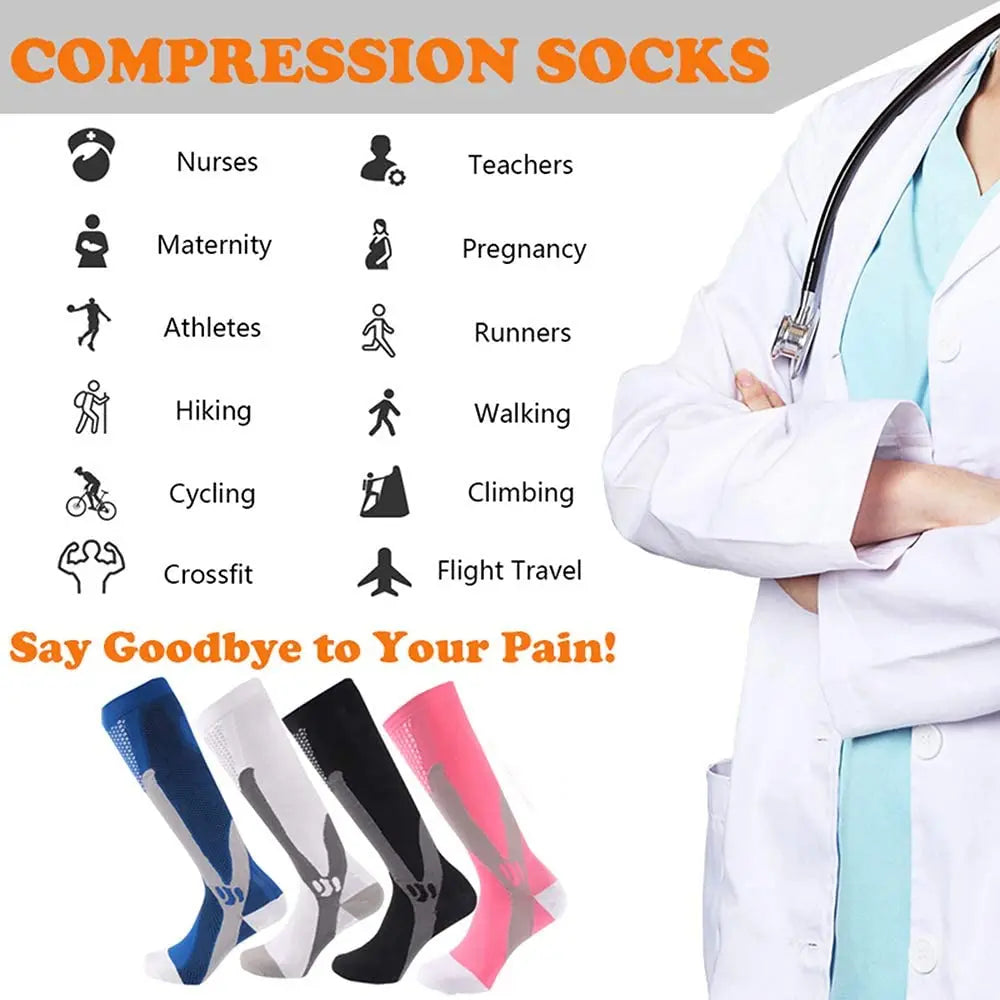 3 Pairs of Compression Socks