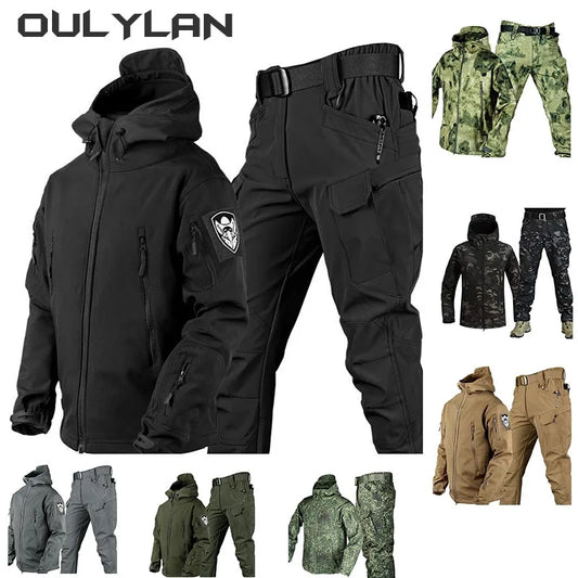 Warm Jackets Pants Set