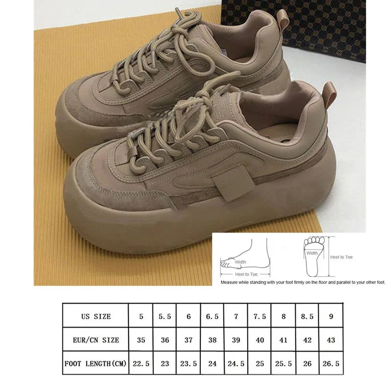 Female Winter Chunky Sneakers