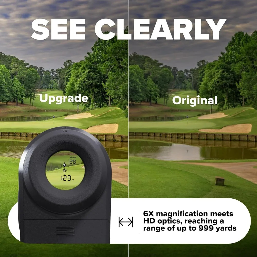 Golf Rangefinder with Slope