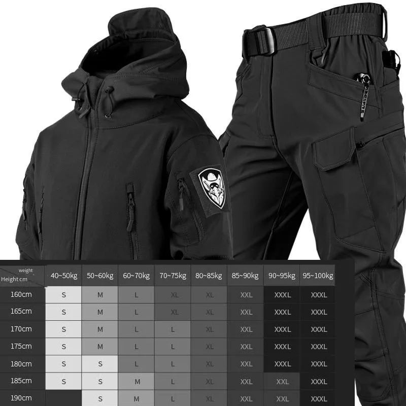 Warm Jackets Pants Set