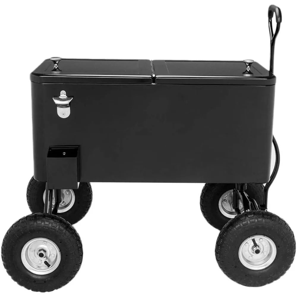 Patio Cooler Cart for Beverage