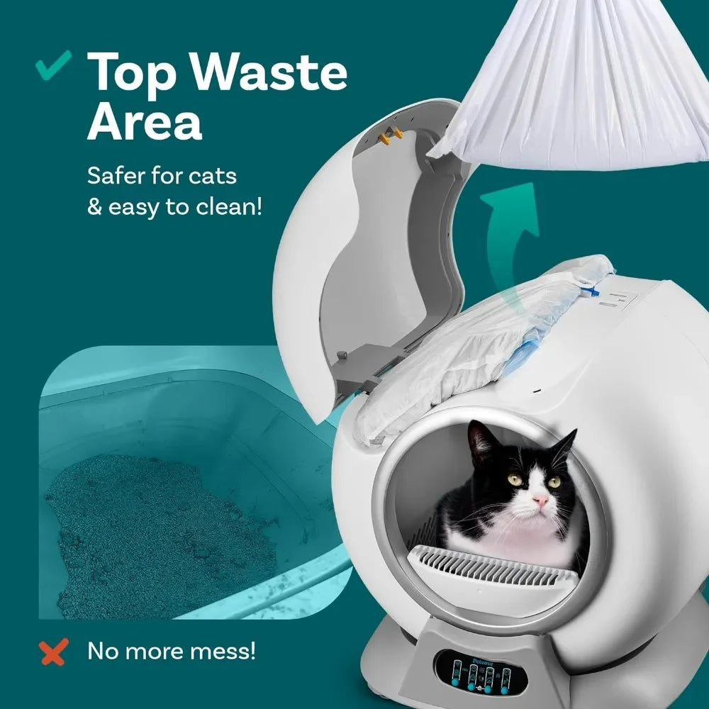 Self-Cleaning Cat Litter Box